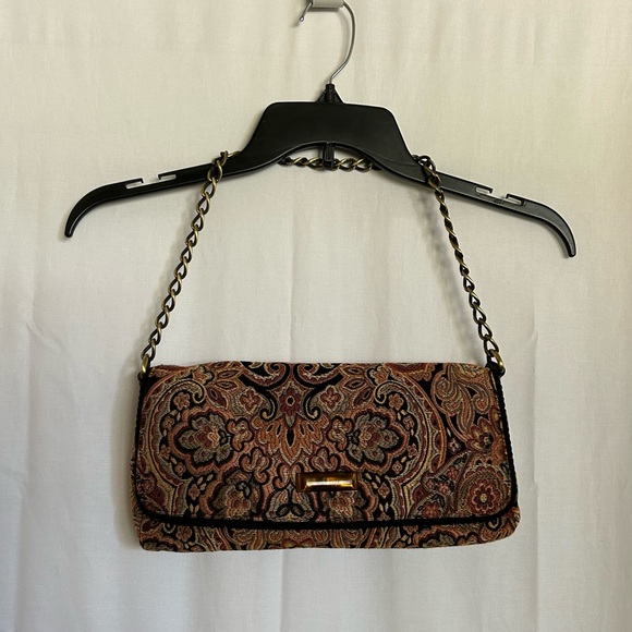 Talbots Handbags - Talbots - Elegant Paisley Clutch Bag